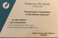 Logo Avv Francesco De Santis Patrocinante in Cassazione