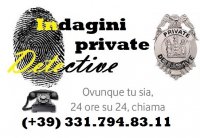 Logo DETECTIVE INVESTIGAZIONI AGENZIA DI INVESTIGAZIONI