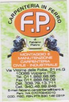 Logo F P CARPENTERIA IN FERRO DI FABIANO PIETRO