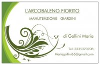 Logo L arcobaleno fiorito