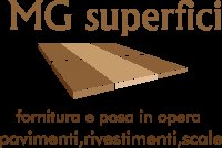 Logo MG SUPERFICI fornitura e posa in opera pavimenti e rivestimenti