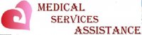 Logo Medical Services Assistance Assist Sanitaria Ospedaliera Notturna OSS Massaggi Relax Trattamenti REI