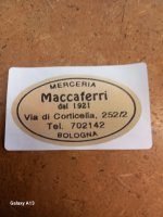 Logo Merceria Maccaferri 