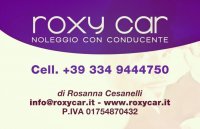 Logo Roxy Car Noleggio Con Conducente