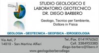 Logo STUDIO GEOLOGICO, GEOTECNICO E GEOFISICO DR DIEGO BARBERO