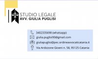 Logo Studio Legale Avvocato Giulia Puglisi