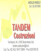 Logo TANDEM COSTRUZIONI di Anzaldi Angelo