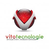 Logo VITO TECNOLOGIE  service per eventi  installazioni multimediali