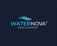 Logo WaterNova born different  Trattamento Acque  Depuratori Addolcitori Filtri Debatterizzatori Erogatori Dispenser Trapani e provincia