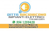 Logo ditta arcidiacono impianti elettrici