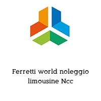 Logo Ferretti world noleggio limousine Ncc
