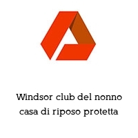 Logo Windsor club del nonno casa di riposo protetta