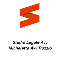 Logo Studio Legale Avv Micheletta Avv Rozzio