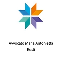 Logo Avvocato Maria Antonietta Resti