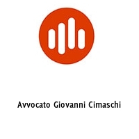 Avvocato Giovanni Cimaschi