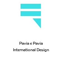 Logo Pavia e Pavia International Design