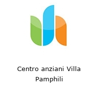 Logo Centro anziani Villa Pamphili