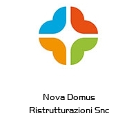 Logo Nova Domus Ristrutturazioni Snc