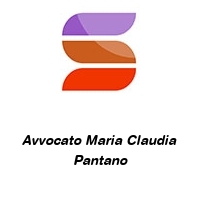 Avvocato Maria Claudia Pantano