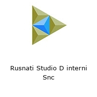 Logo Rusnati Studio D interni Snc