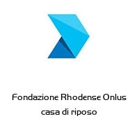 Logo Fondazione Rhodense Onlus casa di riposo