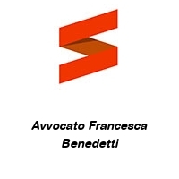 Logo Avvocato Francesca Benedetti