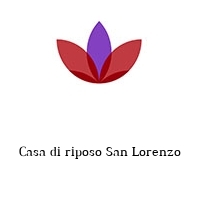 Logo Casa di riposo San Lorenzo