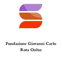 Logo Fondazione Giovanni Carlo Rota Onlus