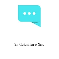 Logo Sr Coloriture Snc