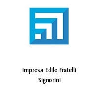Logo Impresa Edile Fratelli Signorini