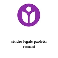 Logo studio legale paoletti romani