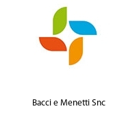 Logo Bacci e Menetti Snc