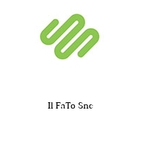 Logo Il FaTo Snc