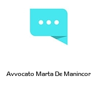 Logo Avvocato Marta De Manincor