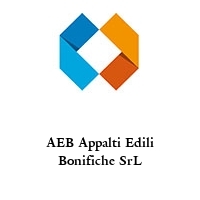 Logo AEB Appalti Edili Bonifiche SrL