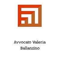 Logo Avvocato Valeria Ballanzino