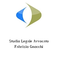 Logo Studio Legale Avvocato Fabrizio Gnocchi