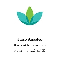 Logo Sasso Amedeo Ristrutturazione e Costruzioni Edili