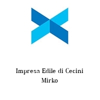 Logo Impresa Edile di Cecini Mirko