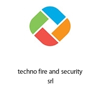 Logo techno fire and security srl