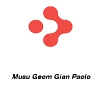 Logo Musu Geom Gian Paolo