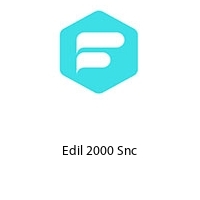 Logo Edil 2000 Snc