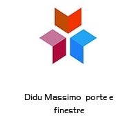 Didu Massimo  porte e finestre