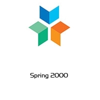 Spring 2000 