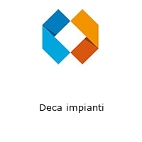 Logo Deca impianti