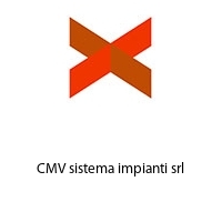 Logo CMV sistema impianti srl