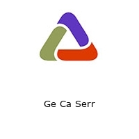 Logo Ge Ca Serr