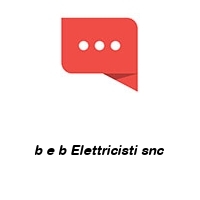 Logo b e b Elettricisti snc
