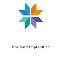 Logo Mordenti Impianti srl