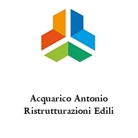 Logo Acquarico Antonio Ristrutturazioni Edili